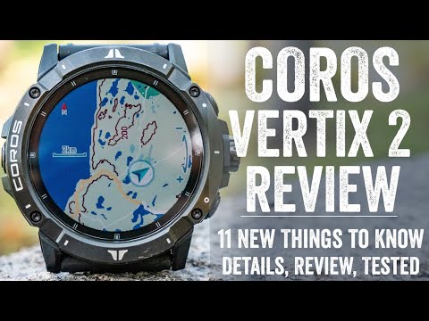 COROS Vertix 2 GPS Sportswatch In-Depth Review // Maps, Music, and More! 