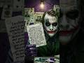 The Joker’s Secret to Success: See It Before You Touch It