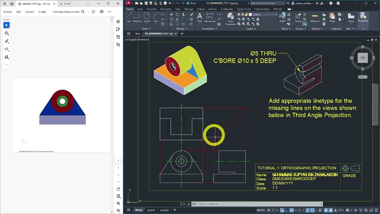 TUT1-2G with Autodesk AutoCAD 2024