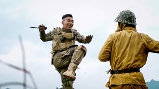 Download Lagu 狹路相逢！2個特種兵用小匕首輕鬆擊敗拿著刺刀的9個敵人！【抗日】 MP3