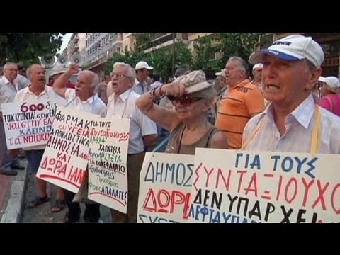 تصویری: چرا حقوق بازنشستگی در یونان 