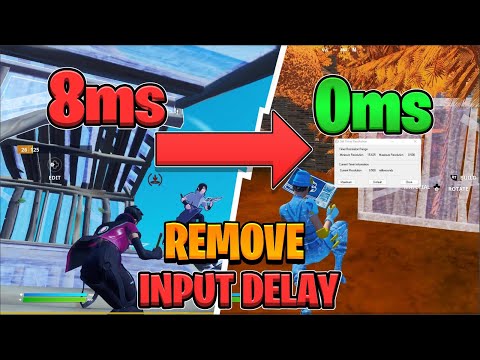 How To Get NO INPUT DELAY! - Fortnite Lower Input Delay Guide!