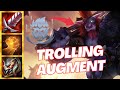 "TROLLAGE" TRUNDLE AUGMENT ME FAIT GAGNER LA GAME ?! | TFT SET 13 Into the Arcane