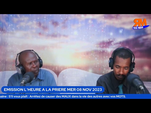 EMISSION L'HEURE A LA PRIERE MER 08 NOV 2023 class=