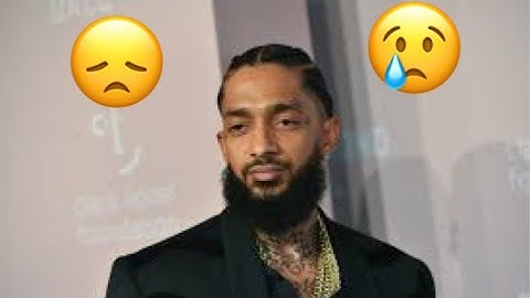 CELEB REACT TO DEATH OF NIPSEY HUSSLE 😢