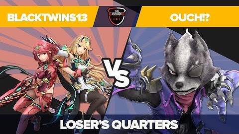 Blacktwins13 vs Ouch!? - Ultimate Singles: Top 8 - Pinnacle 2021 | Pyra/Mythra vs Wolf