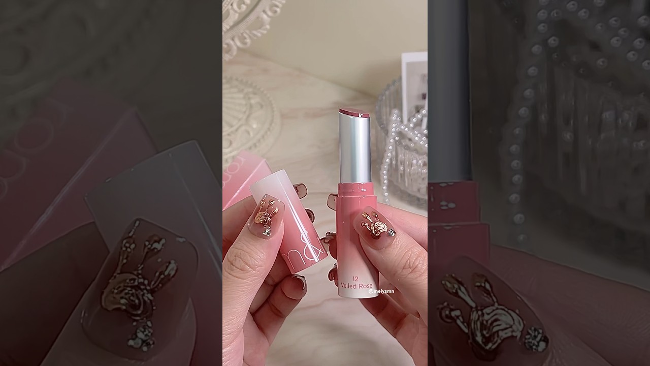 Romand Glasting Melting Balm in shade 12 Veiled Rose 🎀 