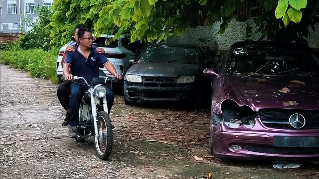 Реставрация Mercedes Benz CLK240 2004 года - Восстановление брошенного автомобиля