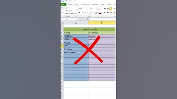 Lower Formula in Excel | Excel Formula | short video 2