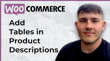 How to Add Tables in WooCommerce Product Descriptions (2025 Guide)