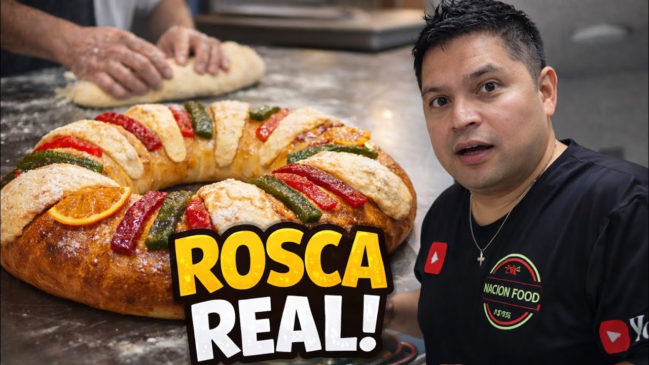 Hicieron una rosca de reyes en una tienda mexicana 🇲🇽❄️