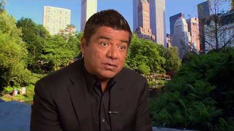 George Lopez Talks Voicing Grouchy Smurf In 
