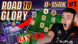 MY 1ST EVER ROAD TO GLORY!! ZERO TO 150K COINS!! FIFA 21 Ultimate Team!! Ep 1