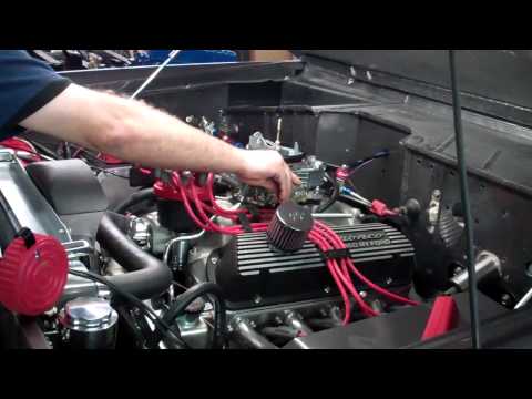 First start of 347 small block in Brice's Early Fo...