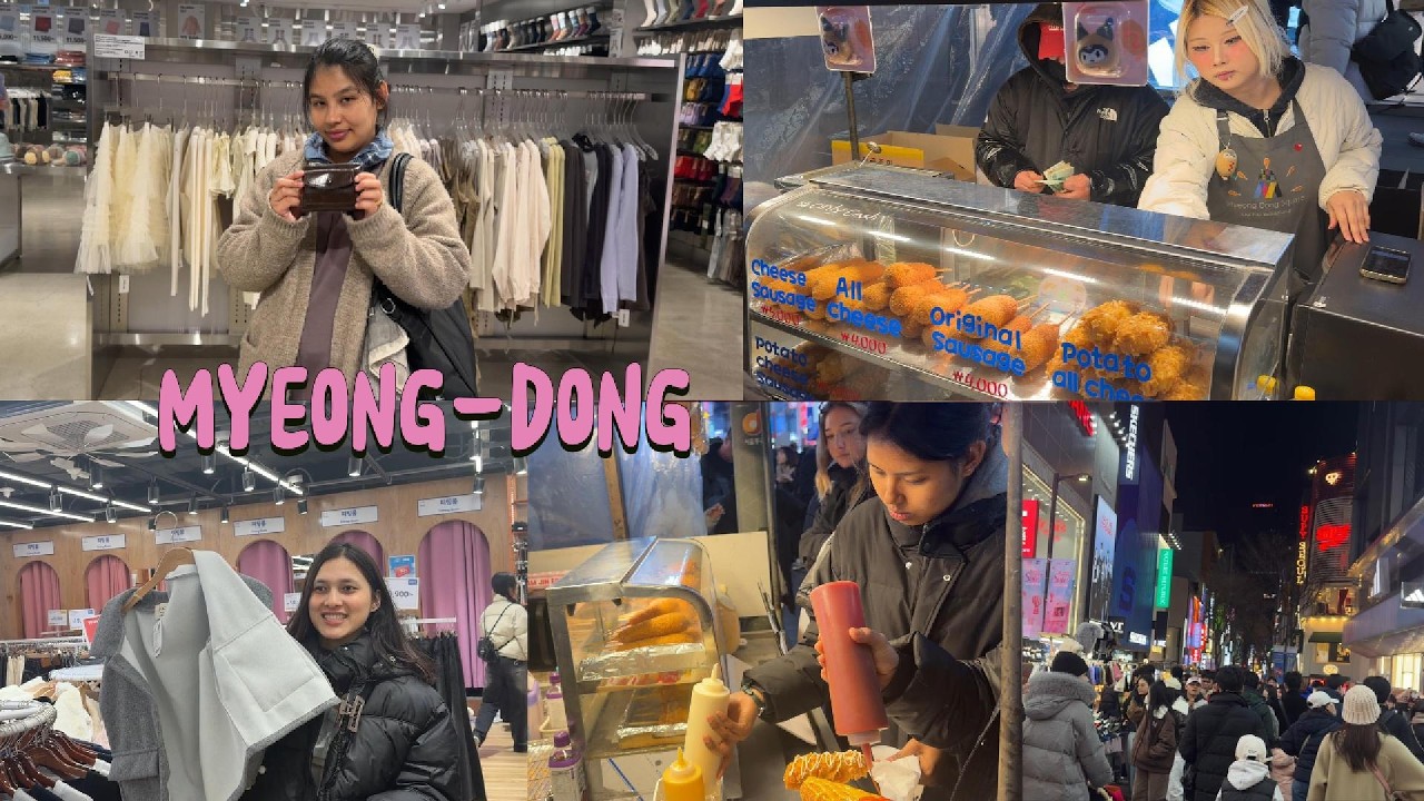 Myeong-dong  Shopping Street