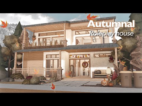 Bloxburg | Cozy Autumnal Roleplay House | Le Yuii