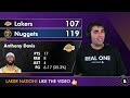 Lakers Lose Season Opener To The Denver Nuggets | Do The Lakers Have An Anthony Davis Problem?