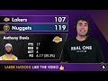 Lakers Lose Season Opener To The Denver Nuggets | Do The Lakers Have An Anthony Davis Problem?