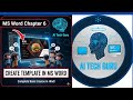 How to Create Template in Ms word Chapter - 6 Complete Basic Computer Course in Hindi