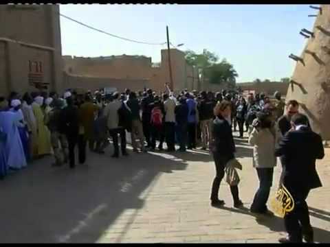 زيارة الرئيس الفرنسي هولاند الى مالي 2/2/2013