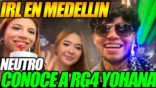 CONOCIENDO a RG4 YOJANA POR PRIMERA VEZ y LE PIDO PVP?😲 IRL EN MEDELLIN ft MANOLITO