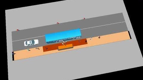 VISSIM Pedestrian Simulation #05
