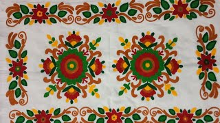 pillow cover  embroidery design |new latest design|kasheda