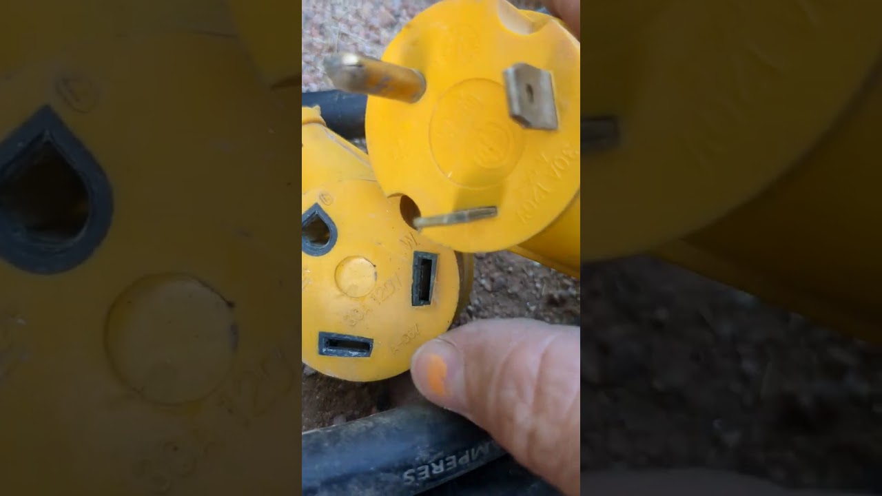 30 amp RV extension cord wired backwards!!!!! - LifeSupplyUSA TT30P/TT30R