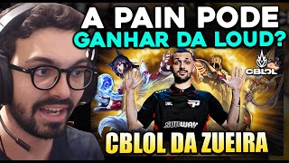 DYNQUEDO ATIVOU O MODO FAKER - CBLOL DA ZUEIRA | paiN x Keyd | MYLON REACT