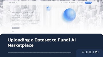 How to Upload a Dataset to the Pundi AI Data Market