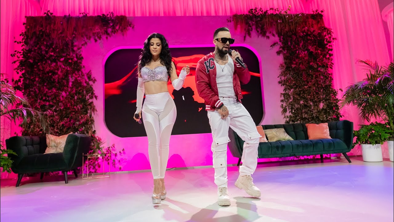 Dra. Tania Medina y JC Rosary en Latin Music Week Miami