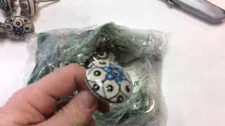 20 Piece Door Knobs Ceramic knobs Furniture Knobs and Pulls Drawer knobs and Handles,Mix Assorted Mu