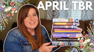 APRIL TBR  all the books I want to read in April