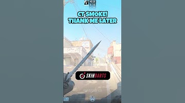 CT SMOKE! THANK ME LATER #shorts #counterstrike #cs2 #dust2 #cs2nades