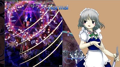 Touhou 14: Double Dealing Character - Sakuya A Normal 1cc