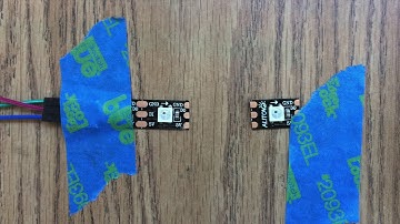 Soldering Neopixels for Lanterns