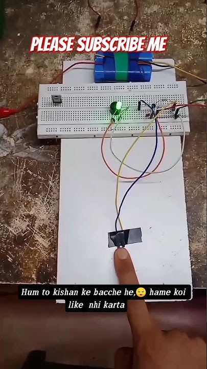 This is How You Can Make Simple Lie Detector Device ! #diy #project # ... Circuit Diagram