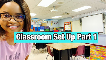 Classroom Set-Up Part 1 | Moving Desks and Cleaning | 2022-2023 School Year
