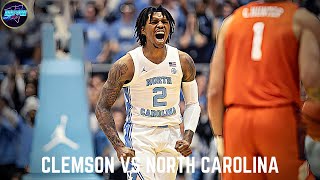 Clemson vs North Carolina | Men’s Basketball Full Game Highlights | Is UNC Back???