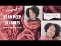 *BRAND NEW COMPANY*  BEAU PEEP LUXURIES // DEMO AND REVIEW  \\Shouting out PJN Whipped Cleanser