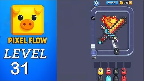 Pixel Flow Level 31 Walkthrough