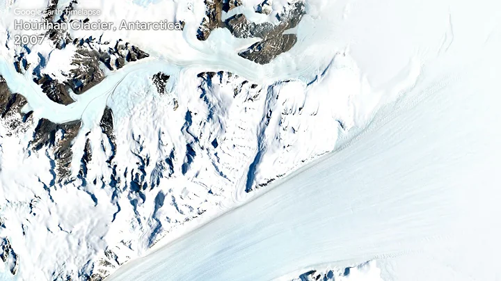 Hourihan Glacier, Antarctica - Earth Timelapse