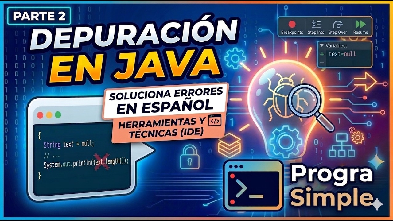Primeros pasos utilizando el Depurador con Java - YouTube