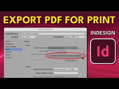 Vídeo: Com exporto les sagnades a InDesign?