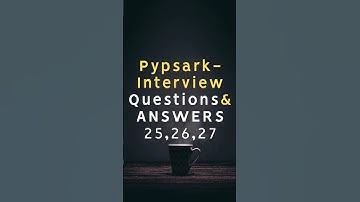 Pyspark coding interview questions and answers #databricks #azuredatabrickswithpyspark #pyspark