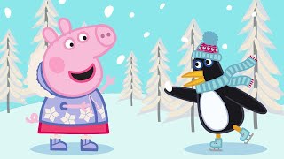 Peppa Wutz geht Eislaufen! | Cartoons für Kinder