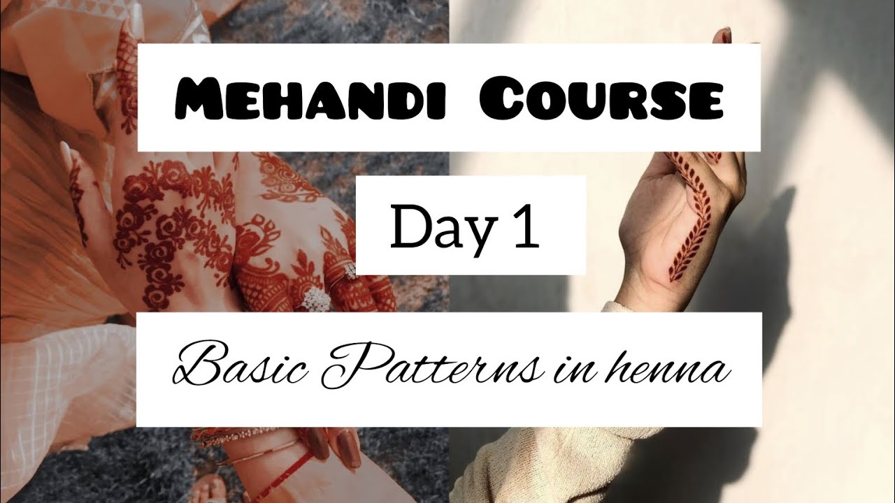 Mehandi Course Day 1 How to learn mehandi for beginners mehandi Mehandi Course Day 1 How to learn mehandi for beginners mehandi