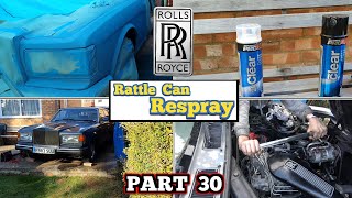 Rattle Can Respray & Rear Brake Pump on ROLLS ROYCE SILVER SPIRIT - PART 30