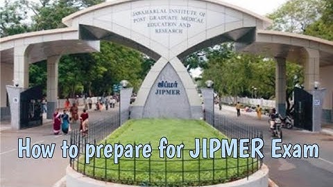 JIPMER Exam details// How to prepare for JIPMER Exam explained in Tamil
