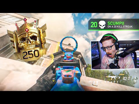 SCUMP VS TOP 250 PLAYERS IN RANKED WARZONE!!